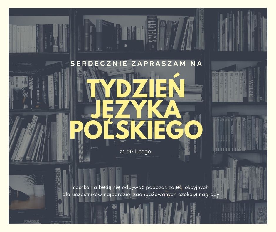 tydzień języka polskiego